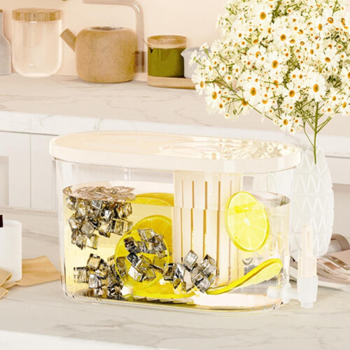 4,5L läckagesäker kylskåpsvattendispenser med kran 2