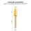 E Files Bits, JCMaster2pcs Nail Drill Bits Set, 3/32" Universal Size, Professional Tungsten Nail Bits for Electric Nail Files 2
