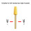 E Files Bits, JCMaster2pcs Nail Drill Bits Set, 3/32" Universal Size, Professional Tungsten Nail Bits for Electric Nail Files 4
