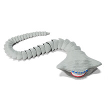 3D-gedruckte Seeungeheuer, flexible bewegliche-Grau L