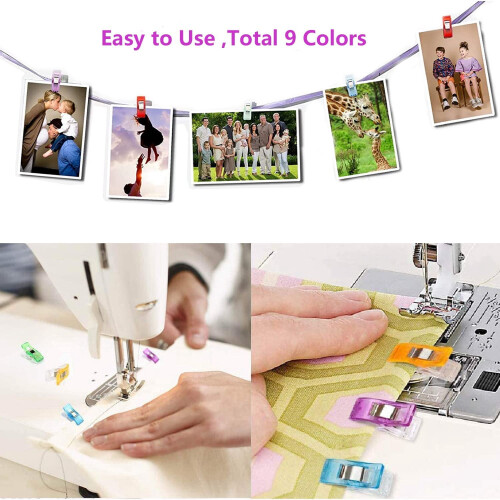 Sewing Clips for Fabric Quilting Plastic 50 PCS 1