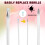 Eyebrow Mapping Kit, 4Pcs Eyebrow Microblading Marker Pens with 4 Replacement Refills and 2 Ruler 3