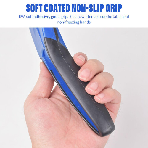 Joyan Ice Scraper, Freezer Scraper Tool with Soft Grip, Ice Snow Scrapper with Ergonomic Grip Handle, Ice Scraper for Freezer 2