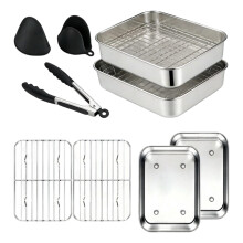 Accessoires pour friteuse Ă Air, ensemble de 7 plats de cocottes