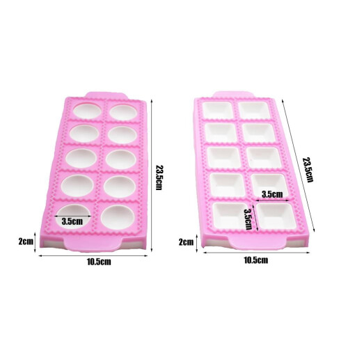 2 Forme Rotunde pentru Ravioli – PP Alimentar, 23,5x10,8cm 2