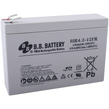 SSB Electronic 149456 VRLA Battery 12V 4.5Ah AGM 38x100x140mm