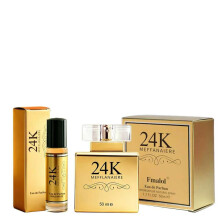 (24K black roller ball 10ml) 24K Women's Perfume, Long-Lasting Fragrance, Bestseller, Factory Direct