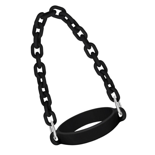 Ergonomic Plastic Handle Strap With Comfortable Grip-Black