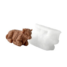 Yak Silikon-Kerzenformen, Tierform, Silikonform-Huaniu J 5584