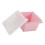 Durable Silicone Freezer Tray With Steel Frame For Space-Pink 1