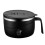 1200ML Students Lunch Box With Phone Stand/Spoon-Black 1 1