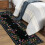 Washable Runner Rug Black 2 ft x 6 ft 1