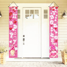 Bannière décorative pour la Saint-Valentin, à suspendre à l'intérieur ou à l'extérieur