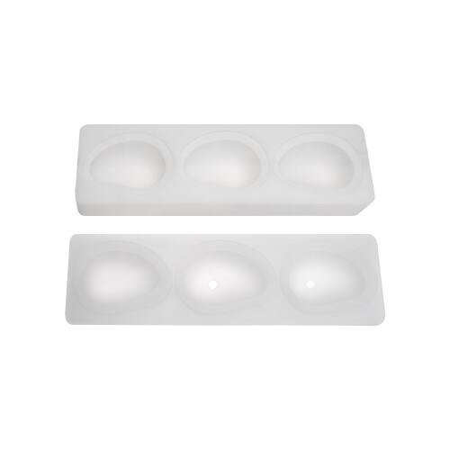 Moules à gâteaux en forme de mangue 3D en Silicone-3 consécutifs
