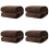 Microplush Blanket Dark Brown 450g 1