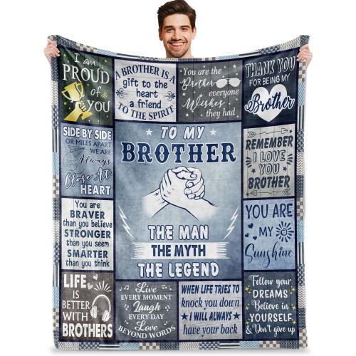 Brother cadeaudeken 60x50 inch