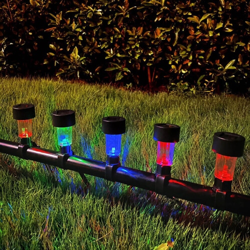 Solcellsdriven LED-poolbelysning för ovanmarkspooler (6-pack)