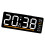 Function Temperature Display Clock Quiet Electronic-orange1 1