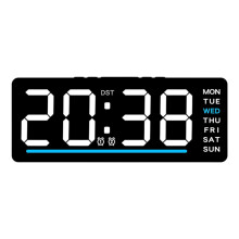Energy Efficient LED Timepieces Quiet Operate Multiple-Blue