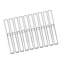 Professional Kitchen Grill Tongs Stainless Steel Flat BBQ-L