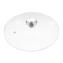 Glasgrydelåg med ventilationshuller 16,7 cm
