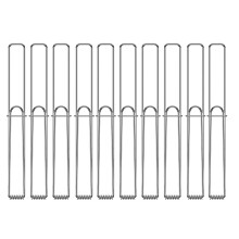 Premium Stainless Steel Barbecue Tongs Flat BBQ Clip with-L