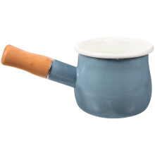 KALLORY grey non-stick milk pan 1 piece 7.5x4 in
