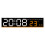 Modern Touch Control Alarm Clock Sunrises-White Orange1 1