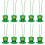10 Stück Patricks-Kostüm-Halsketten, irisches-07 1