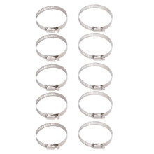 Fascette stringitubo in acciaio inox, fascette a vite senza fine regolabili, fascette resistenti alla corrosione per impianti idraulici