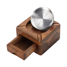 Completed Wooden stogie Ashtray Providing Enough Space And