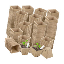 Environmentally Friendly Paper Pots For-8x8 square with wate