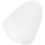 White Plastic Lamp Shade 10 x 10 x 11.5 cm 3