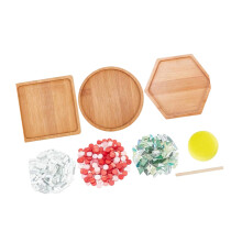 DIY Flower Coaster Craft Set For Adults Includes Glass-Green