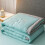 Summer Quilt Lightweight Soft Washable King Queen 4