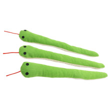 Entertaining Plush Snake Cats Crinkle Sound Toy With-3 pcs