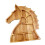Durable Wooden Multiple Compartment Serving-horse shaped tray 1
