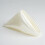 20 Ivory Satin Dinner Napkins 20" 3