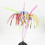 200 bunte Cocktailstrohhalme aus Folie 3