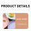 Plastic Serving Tray Reusable for Kitchen and Parties 6