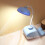 USB Rechargeable Blue Desk Lamp 27x7.5x13cm 5