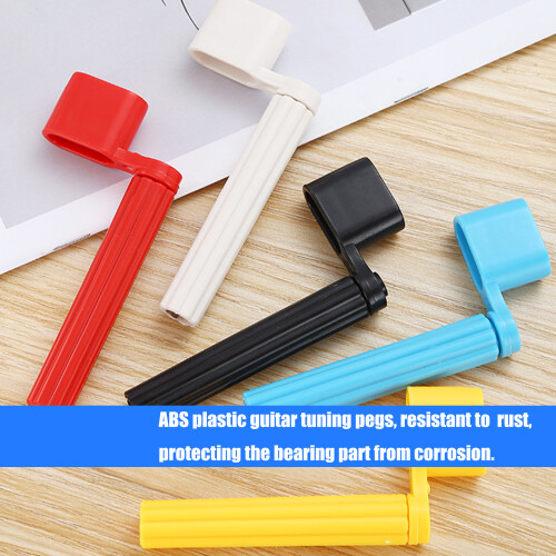Guitar String Winder Featuring Built in Pin Remover-Yellow 2