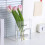 Acrylic Book Design Flower Jar Powerful Substance-transparent 7
