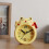 Réveil de bureau chat jaune avec grands chiffres (1 pièce) 3