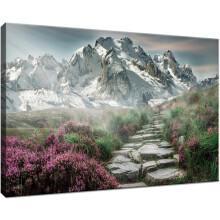 Leinwandbild „Schneeberg“, 45,7 x 30,5 cm