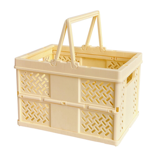 Panier de pique-nique pliable avec poignée (1 pièce)