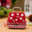 Lata de Natal para doces, estilo mini bolsa, 1 peça 1
