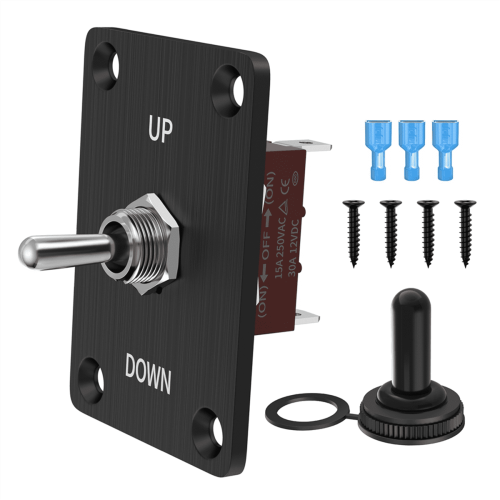 Waterdichte tuimelschakelaar 30A 12V SPDT 3-pins