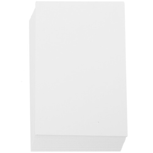 240 stk. blanke hvide papkort