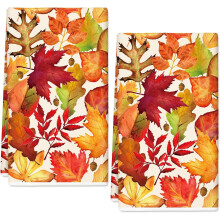 Luyaa Autumn -keittiöpyyhe 18x26 tuumaa, vesivärivaahtera
